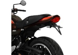 Držák SPZ KAWASAKI Z900RS 18-19, nastavitelný, černý, s držákem odrazky