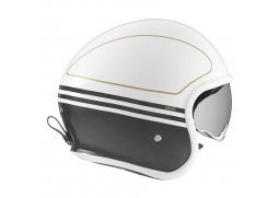 NOX PREMIUM Next Starter bílá otevřená přilba na motorku