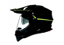 NOX Cross N312 Crow žlutá enduro přilba na motorku