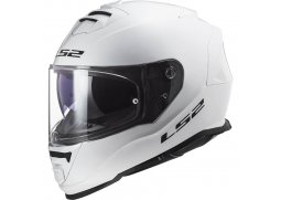 LS2 FF800 STORM SOLID WHITE bílá integrální helma