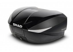 Shad Vrchní kufr na motorku s barevným krytem SH58X Lesklá černá with PREMIUM lock
