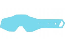strhávací slídy plexi pro brýle 100% řady ACCURI/STRATA dětské, Q-TECH 50 vrstev v balení, čiré