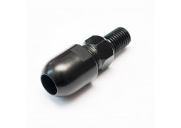 Adaptér do zrcátek M10/1,25 pravý závit černý