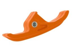 RACETECH slider řetězu (malý) KTM SX/SXF 00-10, EXC/EXCF 00-11, barva oranžová (KT03096127)