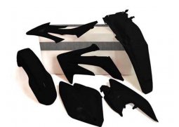 RACETECH kompletní plasty HONDA CRF 250X 04-19, barva černá