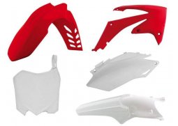 RACETECH kompletní plasty HONDA CRF 250R 11-13, CRF 450 11-12, barva OEM (tabulka) (HO115E999)