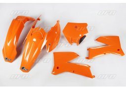 UFO kompletní plasty KTM SX 05-06, EXC 05-07, barva oranžová KTM SX 200 rok 05-07