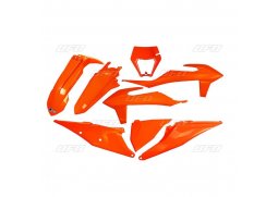 UFO kompletní plasty KTM EXC/EXC-F 20, barva oranžová fluo KTM EXC 250 rok 2020