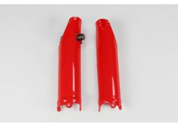 UFO kryty teleskopů se zámkem HONDA CRF 250R 10-18, CRF 450R 09-12, barva červená