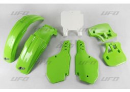 UFO kompletní plasty KAWASAKI KX 500 93-95, barva OEM KAWASAKI KX 500 rok 93-95