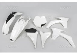 UFO kompletní plasty KTM SXF 11-12, SX 12, barva bílá KX KTM SX 125 rok 2012