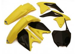 UFO kompletní plasty SUZUKI RMZ 250 11-12, barva OEM (žlutá/černá) SUZUKI RM Z 250 (4T) rok 11-12