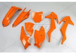 UFO kompletní plasty KTM SX/SXF 16-18 (krom SX 250 16), barva oranžová KTM SX 65 rok 16-18