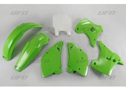 UFO kompletní plasty KAWASAKI KX 125 93, barva OEM