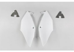 UFO boční tabulky zadní HONDA CRF 250R 18-20, CRF 450R/RX 17-20, barva bílá
