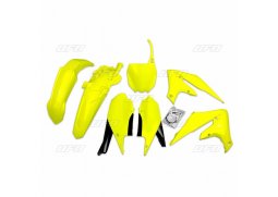 UFO kompletní plasty YAMAHA YZF 250 19, YZF 450 18-19, barva žlutá fluo YAMAHA YZ250F rok 2019