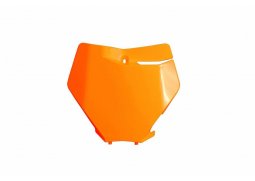 UFO tabulka pod startovní číslo KTM SX/SXF 19-20, barva oranžová fluo