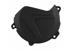 POLISPORT kryt spojkového víka KTM XCF/SXF 450 16-19, EXCF 450/500 17-19, HUSQVARNA FC/FS 450 16-19, FE/FX 450/501 17-19, barva černá KTM SX-F 450 rok 16-22