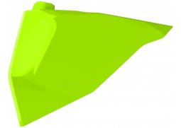POLISPORT kryt vzduchového filtru (AIRBOX) jedna strana KTM SX/SXF 19-20, EXC/EXC 20, barva žlutá fluo
