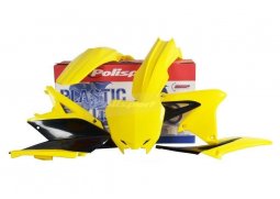 POLISPORT kompletní plasty SUZUKI RMZ 250 10-18, barva žlutá OEM