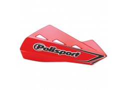 POLISPORT kryty rukojetí model QWEST s univerzálním uchycením hliník 22/28mm, barva červená