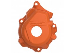 POLISPORT kryt alternátoru KTM SXF 250/350,-16-17, HUSQVARNA FC 250/350 16-17, barva oranžová (ne pro: EXC-F a FE 250/350)