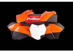 POLISPORT kompletní plasty KTM SX/SXF/XC 13-15, barva oranžová