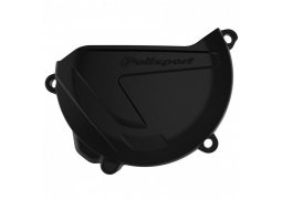 POLISPORT kryt spojkového víka YAMAHA YZ250 04-19 YZ250X 17-19, WR250 16-18, barva černá