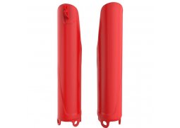 POLISPORT kryty teleskopů / tlumičů HONDA CRF250R 19-20, CRF450R 19-20, barva červená