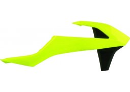 POLISPORT kryt chladiče KTM SX/SXF 16-18, EXC 17-19, barva žlutá fluo