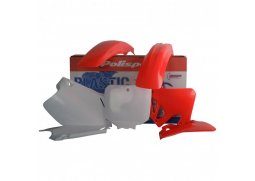 POLISPORT kompletní plasty HONDA CR125R 95-97, CR250R 95-96, barva OEM HONDA CR 250 R rok 95-96