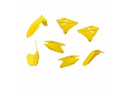 POLISPORT kompletní plasty RESTYLING SUZUKI RM 125/250 01-08 NA RMZ 2019, barva žlutá RM01 SUZUKI RM 125 rok 01-08
