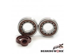 BEARING WORX Ložiska a těsnění klikovky KTM SX/EXC 400/450/520/525 (MADE IN JAPAN) (NTN) (24-1106)