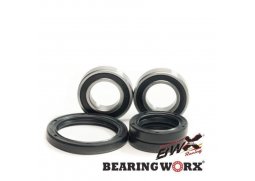 BEARING WORX sada přední ložiska a gufera KTM ADVENTURE 640 03, EXC 125/200/250/300/380 00-02 (25-1080)