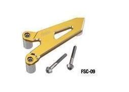 ACCEL kryt předního kolečka (pastorku) KAWASAKI KX 125 03-08, KX 250 05-08, KX 250F 17-20, KX 450F 06-18 barva zlatá