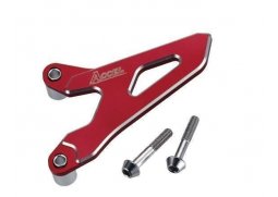 ACCEL kryt předního kolečka (pastorku) HONDA CRF 250R 10-16, CRF 450R 09-16 barva červená