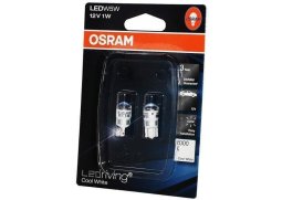 OSRAM žárovka LED RIVING COOL WHITE 6000K 1W 12V W2.1x9.5D W5W (sada 2 ks)