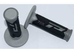 PROGRIP gripy PG788 OFF ROAD (22+25mm, délka 115mm) barva tmavě šedá/šedá/černá (trojdílné) (788-225) (PG788/11)