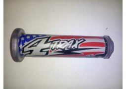 HARRIS gripy 01698-US QUAD 4TRAX USA (120 mm/22 mm) uzavřené barva černá/červená/modrá/bílá