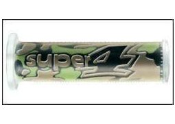 HARRIS gripy 01698-MI CAMUFLAGE QUAD (120 mm/22 mm) uzavřené barva zelená/hnědá