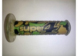 HARRIS gripy 01691/L-MI SUPER 4 CAMUFLAGE (130 mm/22 mm) uzavřené barva zelená/hnědá