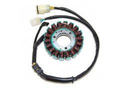 ELECTROSPORT Stator (vinutí) alternátoru HONDA TRX 300FW Fourtrax 88-00 (18 polový) s kabelem na světla