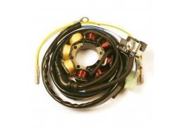 ELECTROSPORT Stator (vinutí) alternátoru HONDA CRF 250R 04-09, CRF 450R 05-08 60W (s impulzátorem) s kabelem na světla