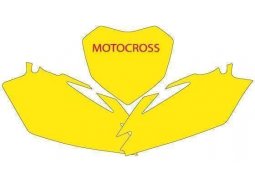 BLACKBIRD sada ochranných nálepek pod startovní číslo startovní číslo HONDA CRF 450R 09-12 (11), CRF 250R 10-13
