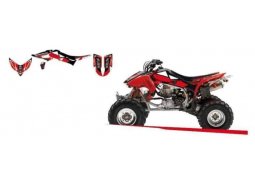 BLACKBIRD sada ochranných nálepek HONDA TRX 450 04-08 DREAM 2