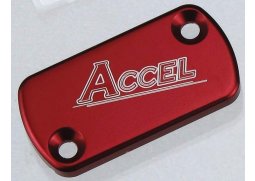 ACCEL víčko zásobníku brzdové kapaliny přední HONDA CR/CRF /XR barva červená