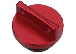ACCEL víčko plnicího otvoru oleje HONDA CR 125/250 87-04, CRF 450 02-04 barva červená (závit M20x2,5)