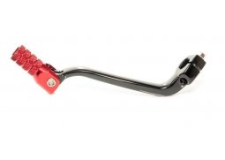 ACCEL řadící páčka (řadička) HONDA CRF 450X 05-17 hliníková, barva černá, koncovka červená (24700-MEY-670)