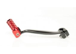 ACCEL řadící páčka (řadička) HONDA CRF 150R 07-19 hliníková, barva černá, koncovka červená