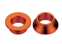 ACCEL rozpěrky zadního kola KTM SX/EXC 13-16 barva oranžová (průměr 25mm)